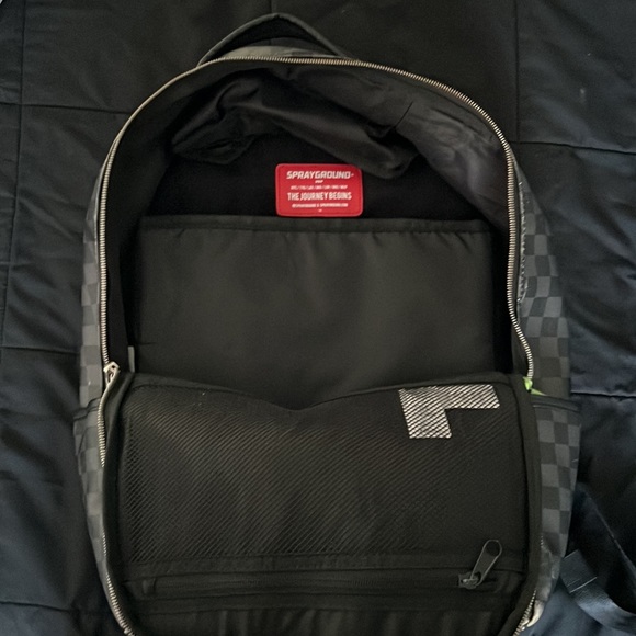 Sprayground ONLY 50 MADE Green Slime Louis Vuitton Print “DBD WAS HERE” - Picture 4 of 6